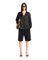 Black Monogram Pj Top | PDP | Antonia