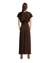 Brown Soft-Waist Dress | PDP | Antonia