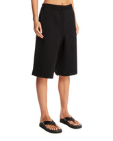 Black Knit Shorts | PDP | Antonia