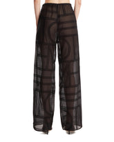 Black PJ Monogram Pants | PDP | Antonia