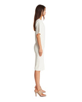White Viscose Dress | PDP | Antonia