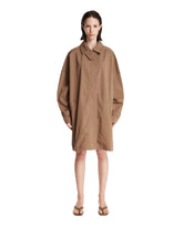 Brown Oversized Trench Coat | PDP | Antonia