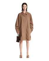 Brown Oversized Trench Coat | PDP | Antonia