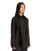 Black Double Collar Shirt | PDP | Antonia