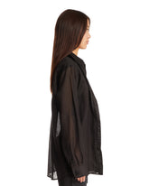 Black Double Collar Shirt | PDP | Antonia