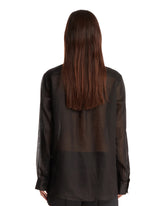 Black Double Collar Shirt | PDP | Antonia