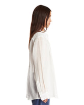 White Double Collar Shirt | PDP | Antonia