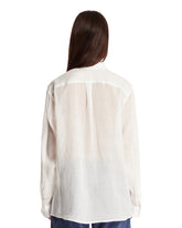 White Double Collar Shirt | PDP | Antonia
