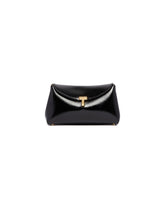Black Mini T-Lock Bag | PDP | Antonia