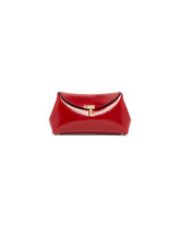 Red Mini T-Lock Pouch | PDP | Antonia