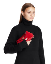 Red Mini T-Lock Pouch | PDP | Antonia