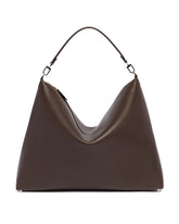 Borsa In Pelle Bevel Marrone | PDP | Antonia