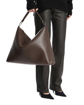 Borsa In Pelle Bevel Marrone | PDP | Antonia