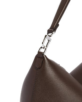 Borsa In Pelle Bevel Marrone | PDP | Antonia