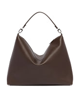 Borsa In Pelle Bevel Marrone | PDP | Antonia