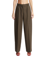 Pantaloni Sartoriali Ampi Verdi | PDP | Antonia