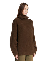 Brown Boucle Sweater | PDP | Antonia