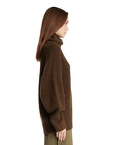 Brown Boucle Sweater | PDP | Antonia