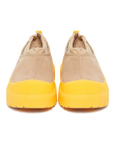 Beige Tasman Weather Hybrid Slippers | PDP | Antonia