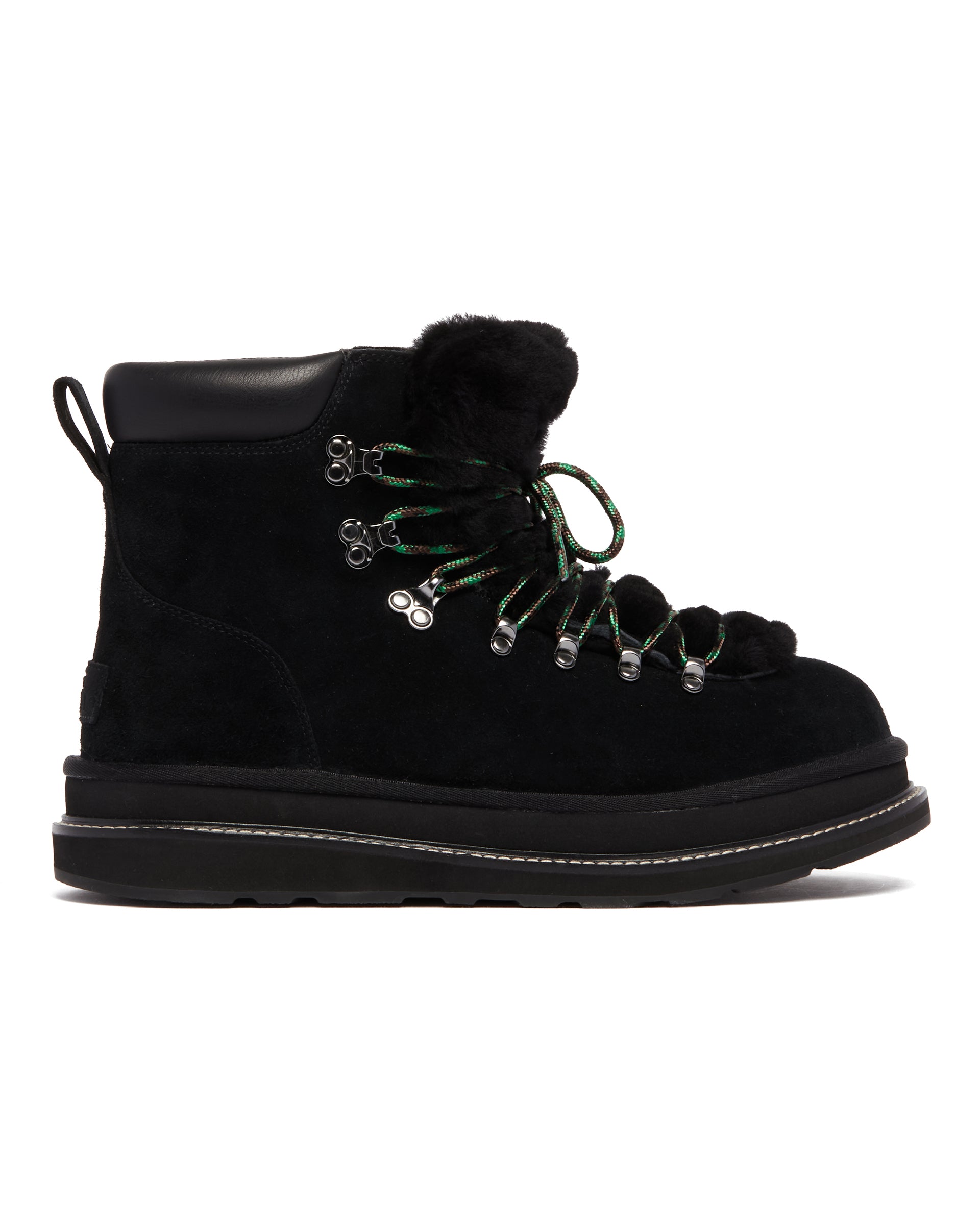 UGG X Sacai Black Leather Hiker Boots | UGG - Antonia