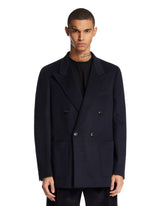 Giacca A Doppiopetto Blu | PDP | Antonia