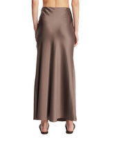 Gray Michelle Silk Skirt | PDP | Antonia