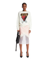 White Printed Sweatshirt | PDP | Antonia