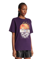 Purple Printed T-Shirt | PDP | Antonia