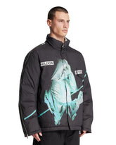 Piumino UC2E4204 Stampato Nero | PDP | Antonia