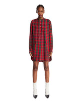 Red Tartan Shirt Dress | PDP | Antonia