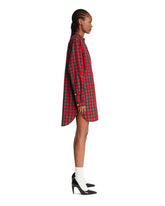 Red Tartan Shirt Dress | PDP | Antonia