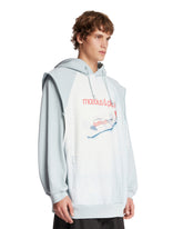 Light Blue Layered Sweatshirt | PDP | Antonia