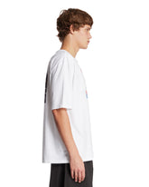 White Multicolor Printed T-Shirt | PDP | Antonia