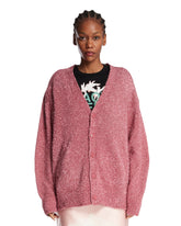 Pink V-Neck Cardigan | PDP | Antonia