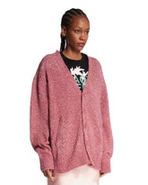Pink V-Neck Cardigan | PDP | Antonia