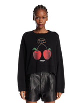 Black Printed Sweatshirt | PDP | Antonia