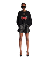 Black Printed Sweatshirt | PDP | Antonia