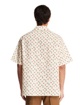 Beige Cherryfic Print Bowling Shirt | PDP | Antonia