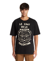 Black Le Chat de la Maison T-Shirt | PDP | Antonia