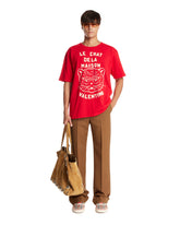 Red Le Chat de la Maison T-Shirt | PDP | Antonia