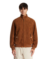 Brown Suede Jacket | PDP | Antonia