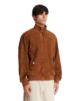 Brown Suede Jacket | PDP | Antonia