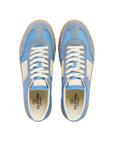 Blue Low Top Upvillage Sneakers | PDP | Antonia