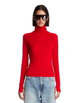Red Turtleneck Sweater | PDP | Antonia