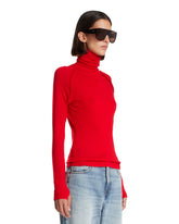 Red Turtleneck Sweater | PDP | Antonia