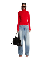 Red Turtleneck Sweater | PDP | Antonia