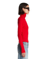 Red Turtleneck Sweater | PDP | Antonia