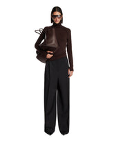 Brown Turtleneck Sweater | PDP | Antonia