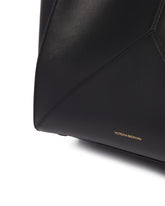 Black Victoria Leather Tote | PDP | Antonia