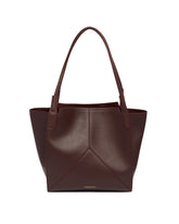Brown Victoria Leather Tote | PDP | Antonia